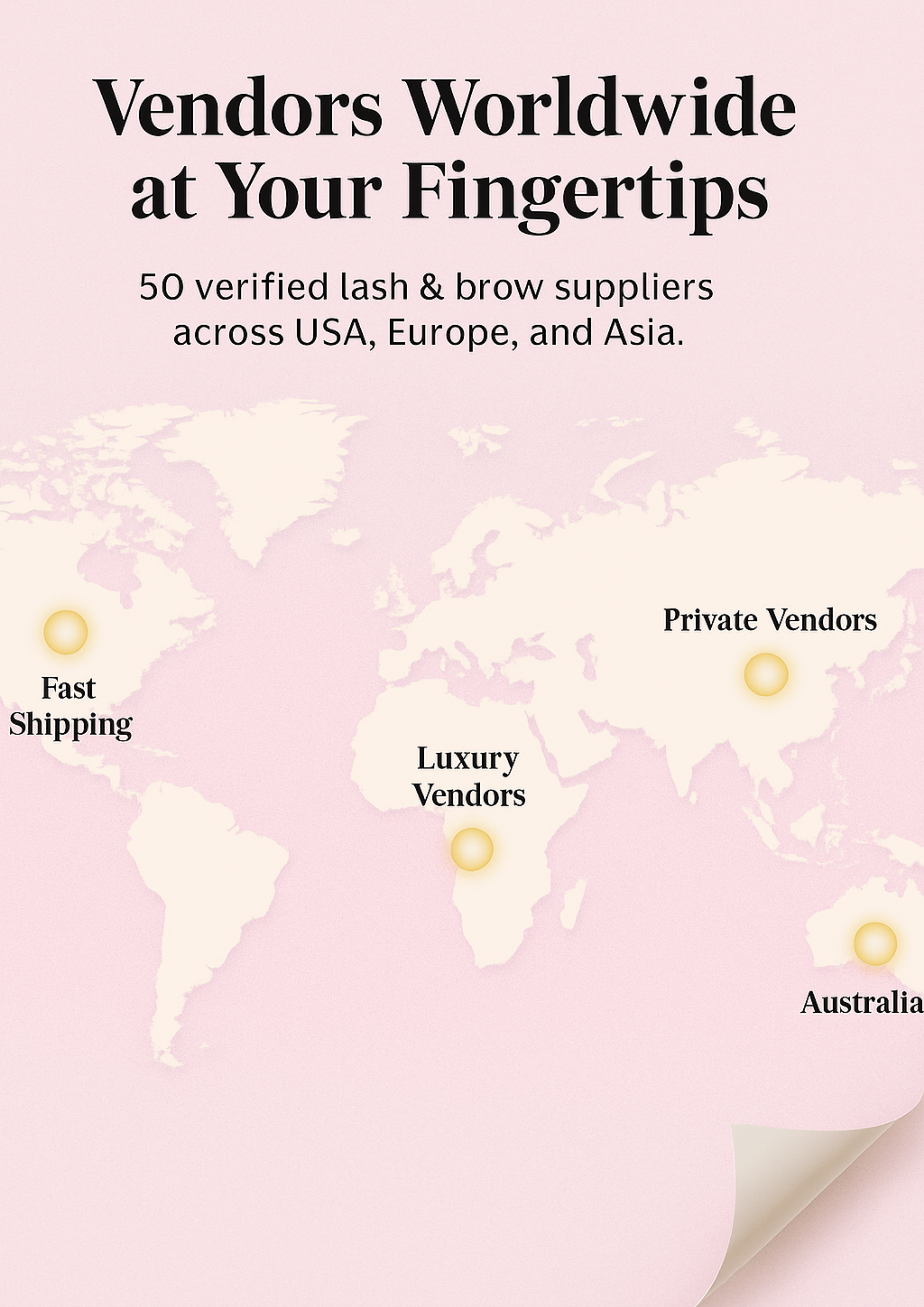 Ultimate Lash and Brow Supplier Directory