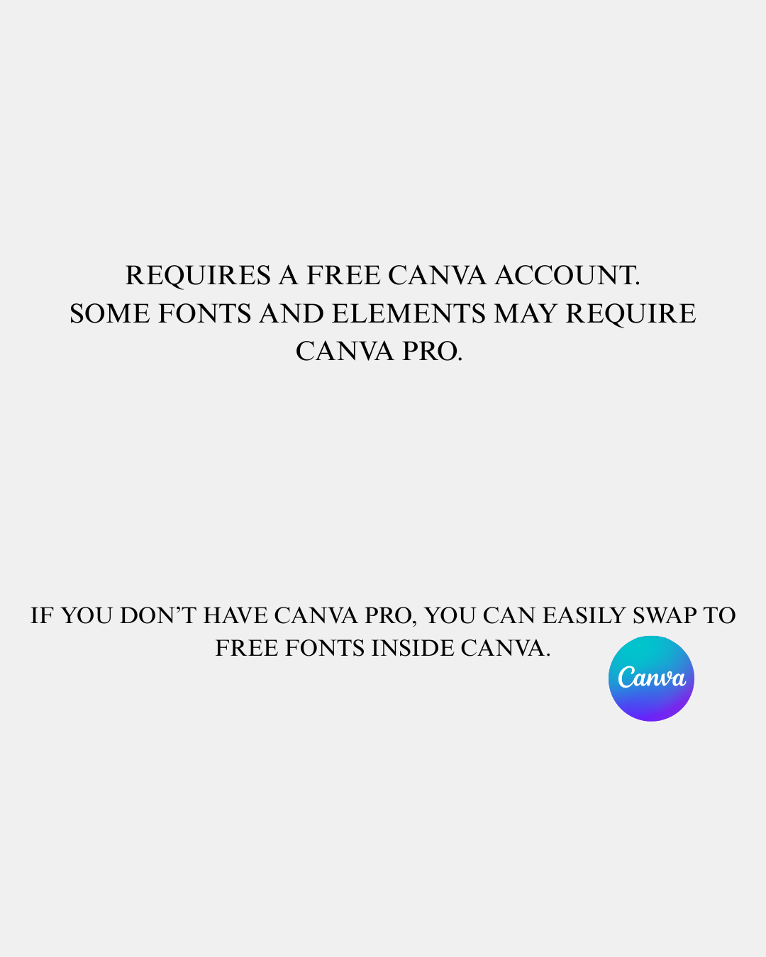 Holiday Lash Aftercare World Tour Collection Editable Canva Temlates