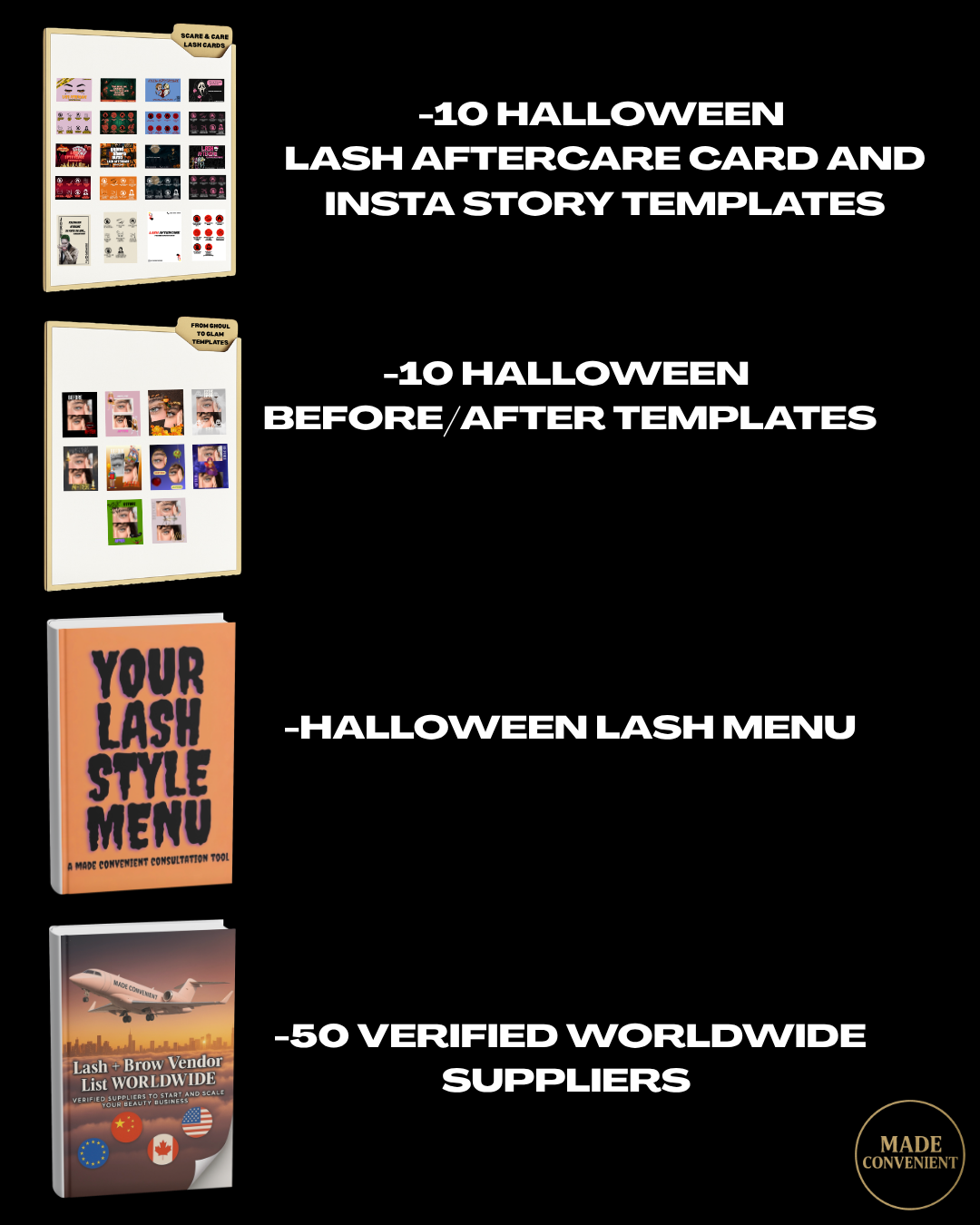 The Ultimate Halloween Lash Bundle