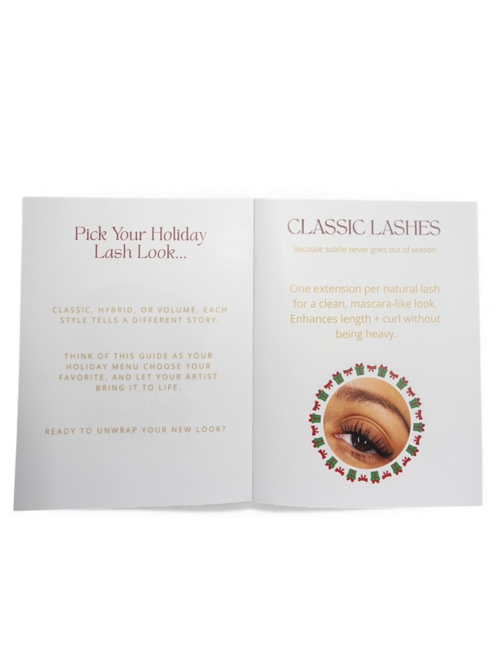 Lashes That Sleigh- Holiday Lash Style Magazine Guide For Clients