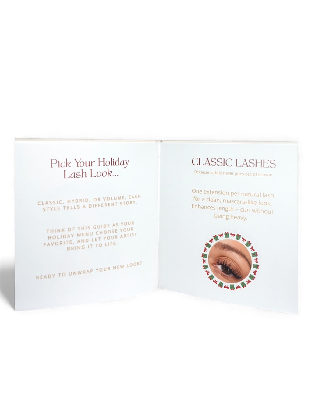 Lashes That Sleigh- Premium Hardcover Lash Style Guide