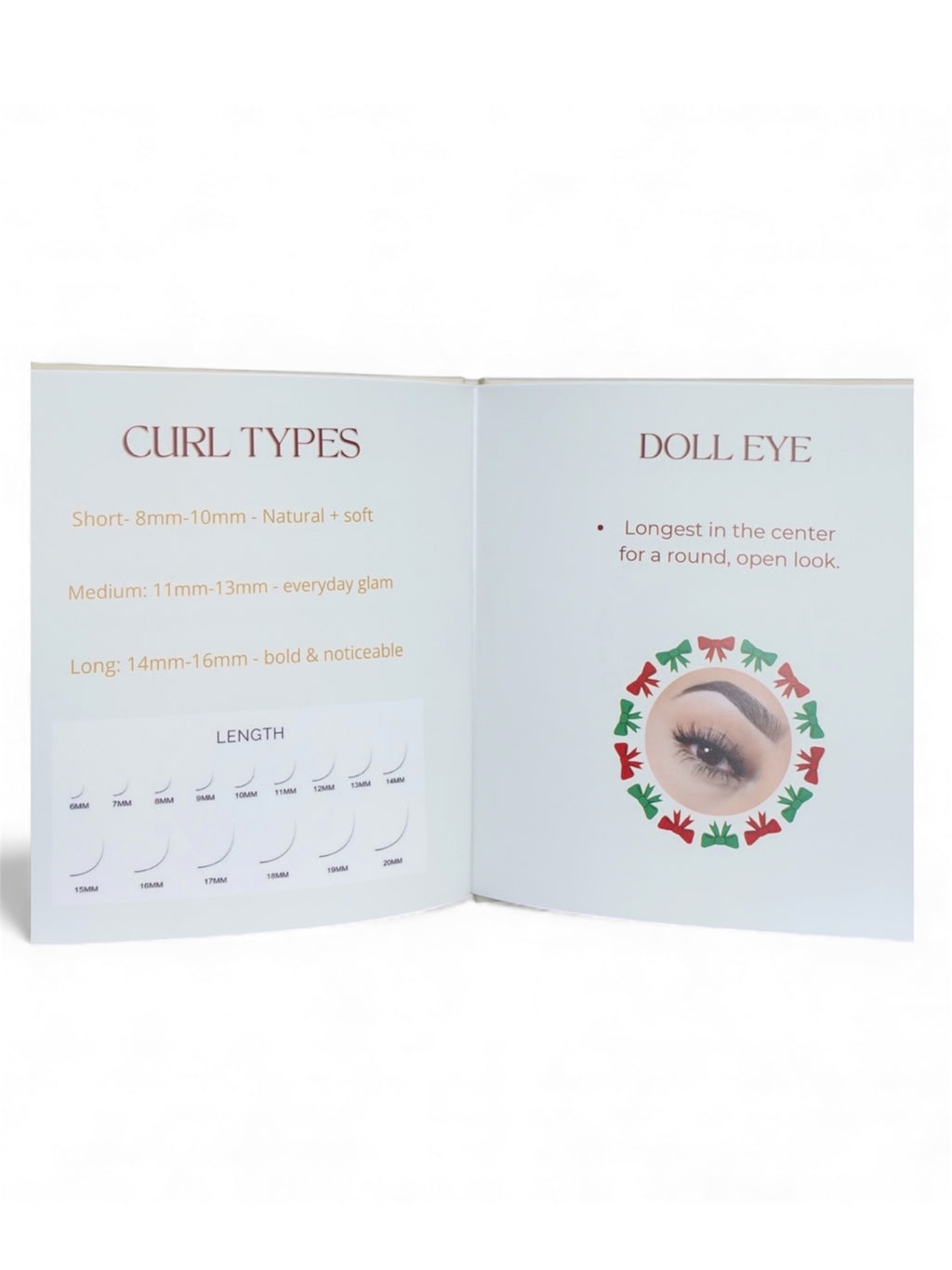 Lashes That Sleigh- Premium Hardcover Lash Style Guide