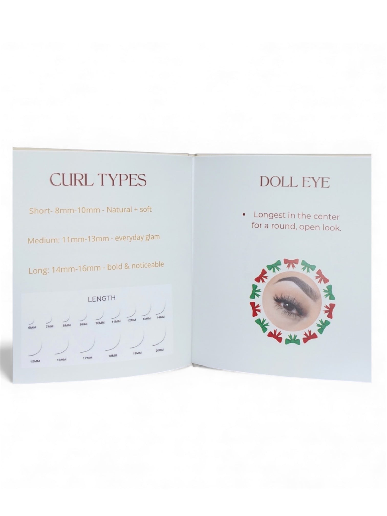 Lashes That Sleigh- Premium Hardcover Lash Style Guide
