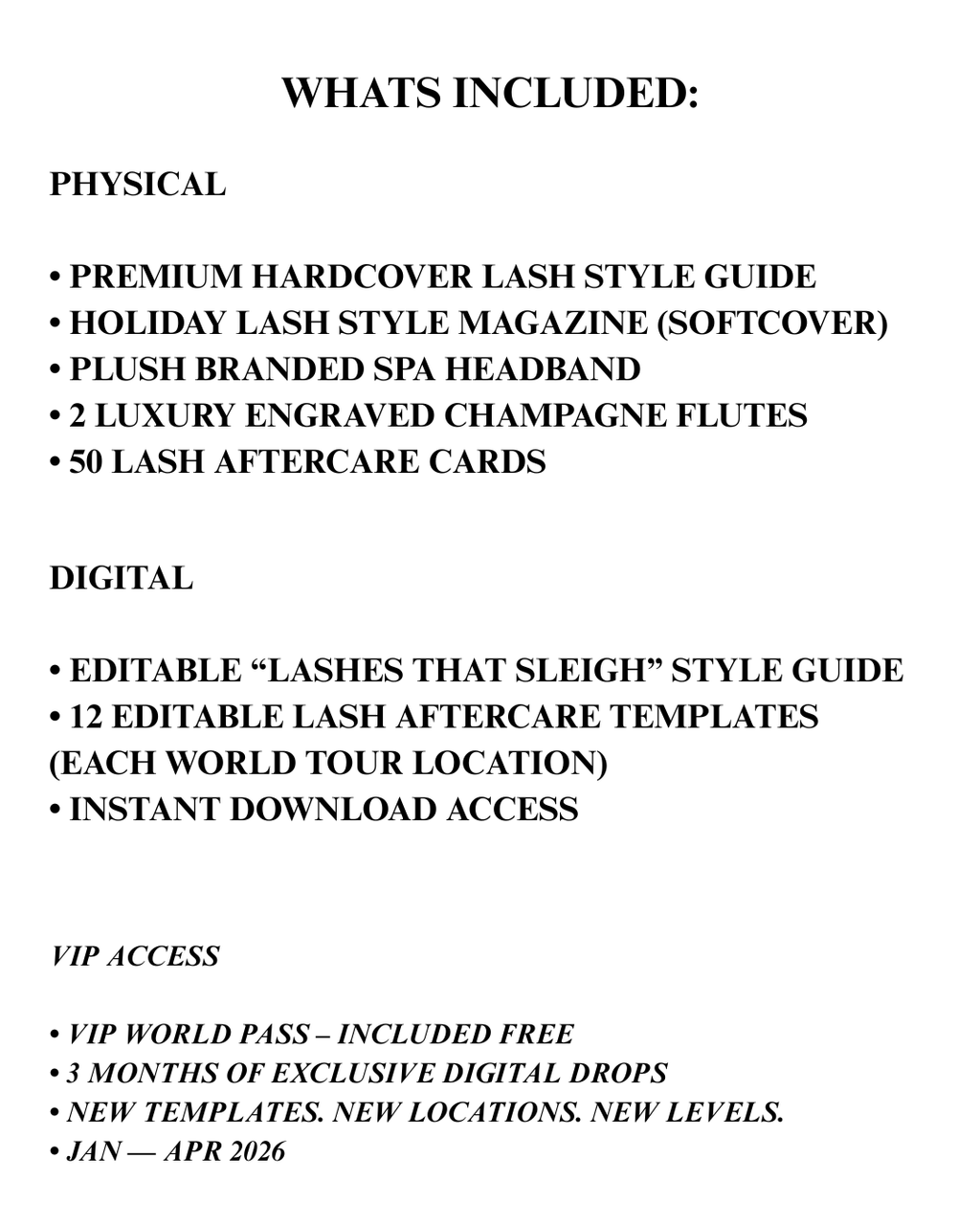 Sleigh All Season - VIP Holiday Bundle + 3-Month VIP Access Included