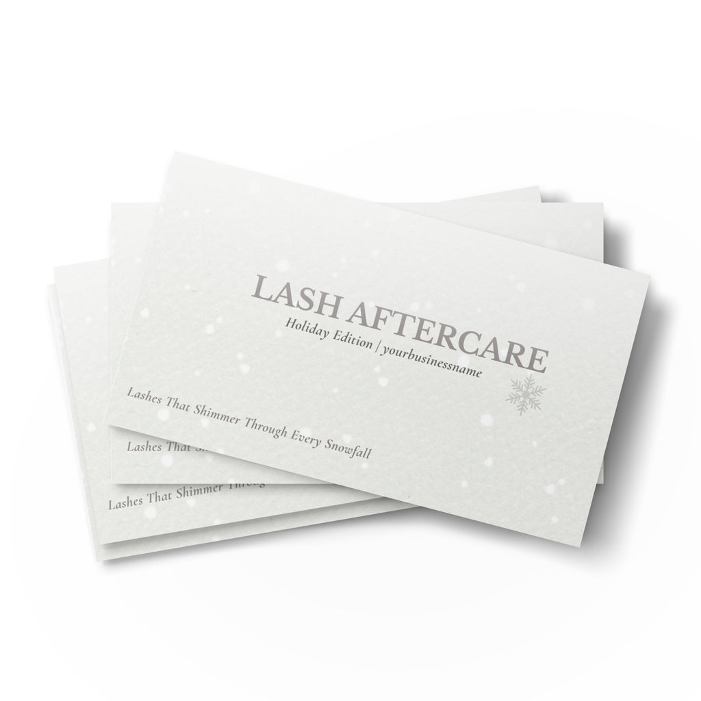 Holiday Lash Aftercare Cards World Tour