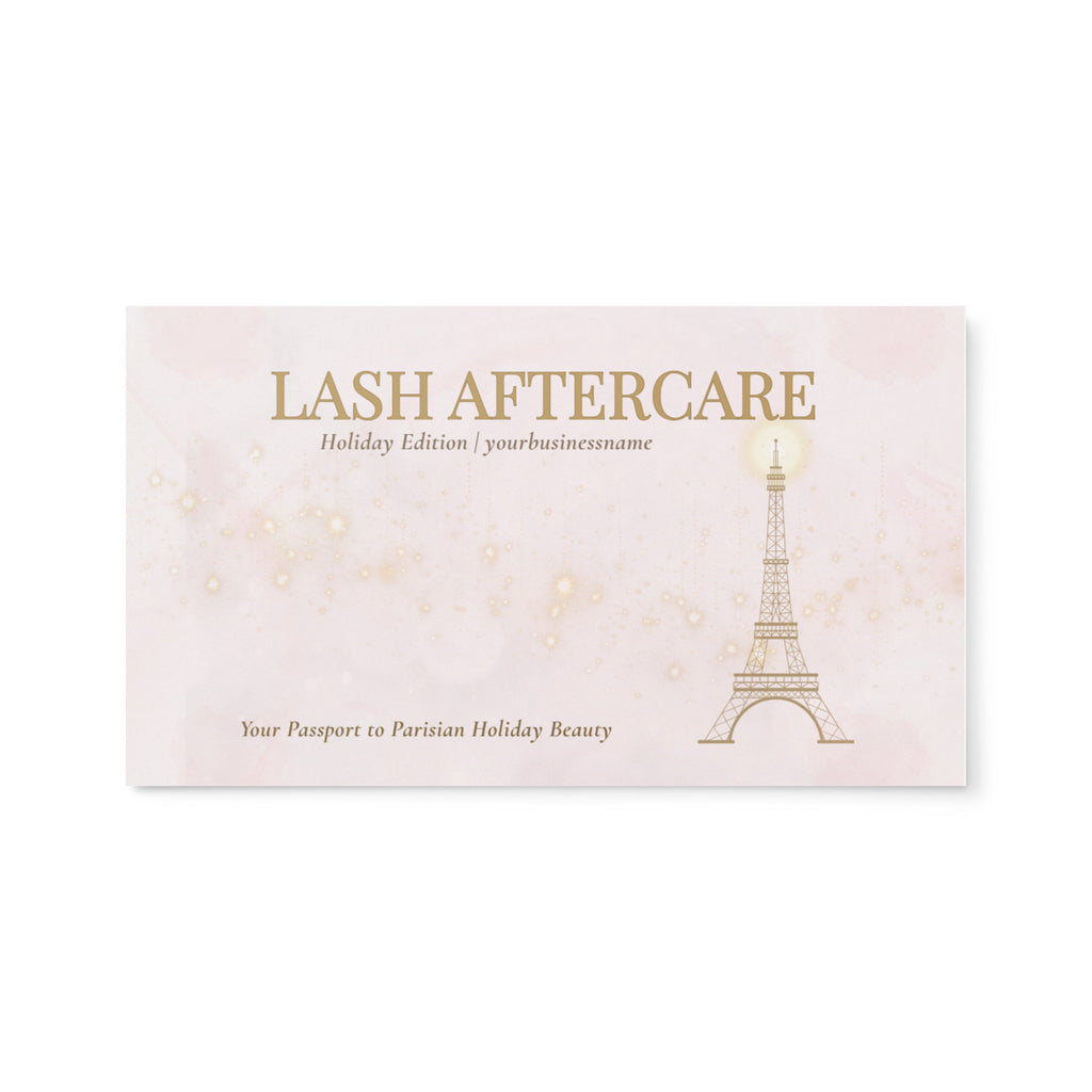 Holiday Lash Aftercare Cards World Tour