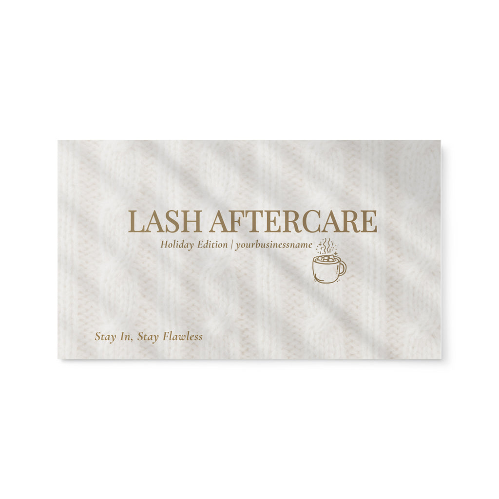 Holiday Lash Aftercare Cards World Tour