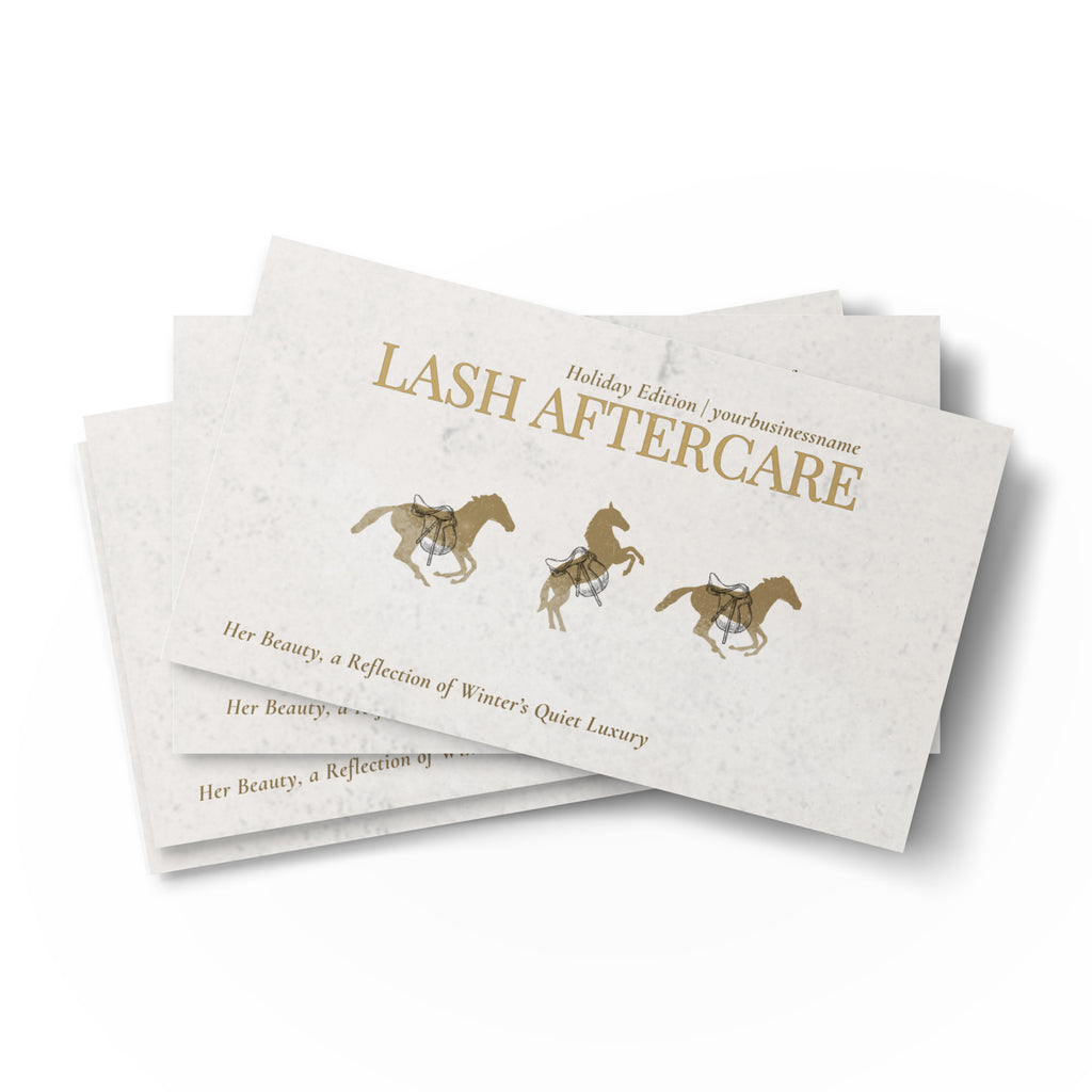 Holiday Lash Aftercare Cards World Tour
