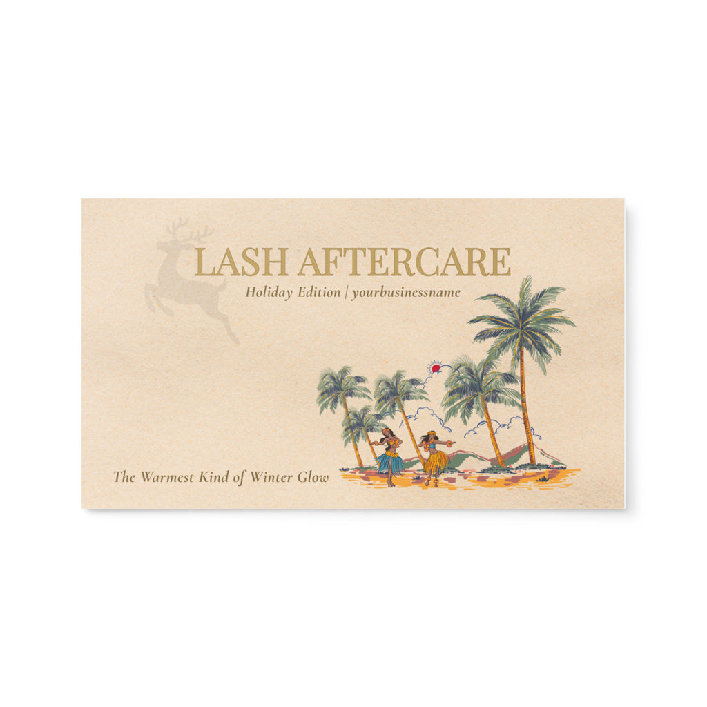 Holiday Lash Aftercare Cards World Tour